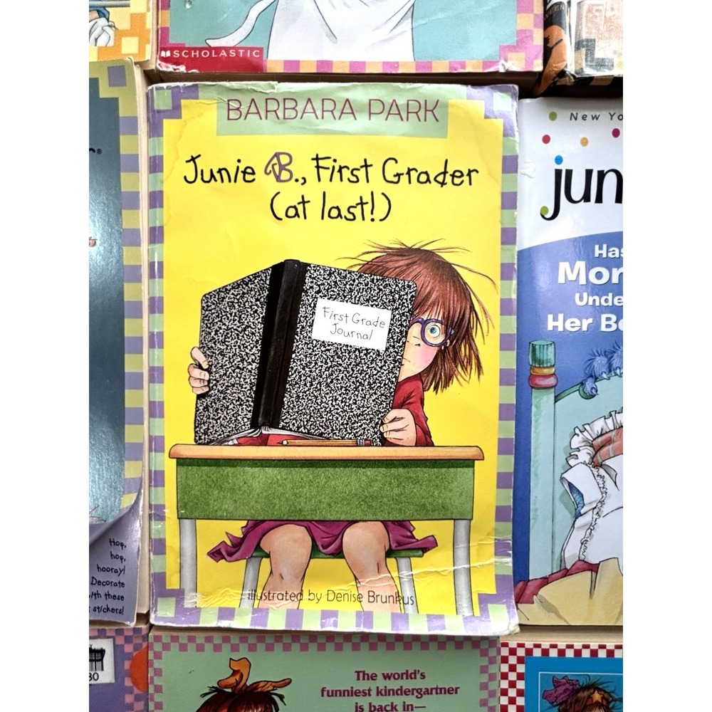 Junie B Jones Book Lot of 22 Barbara Park Childrens Chapter Books Scholastic - Picture 14 of 16